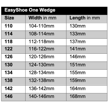 Wkładka kątowa 2,5° do podkowy EasyShoe One i Sticky