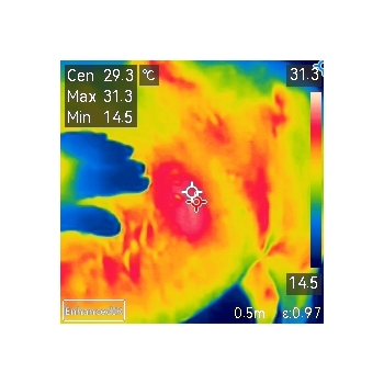 Kamera termowizyjna VISUALTEMP (31.1144) ze świadectwem wzorcowania