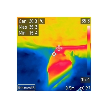 Kamera termowizyjna VISUALTEMP (31.1144) ze świadectwem wzorcowania