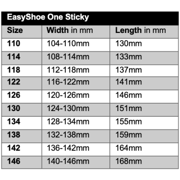 Podkowy EasyShoe One Sticky
