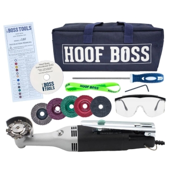 Hoof Boss - zestaw kompletny do kopyt koni mobilny